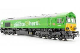 Class 66 Climate Hero (Green) 66004 Sound Fitted OO Gauge